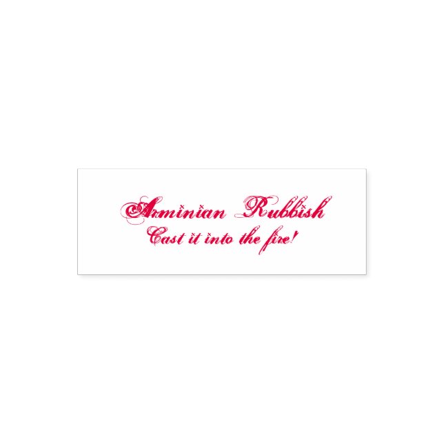 Arminischer Müll - Schütte ihn ins Feuer! Permastempel (Design)