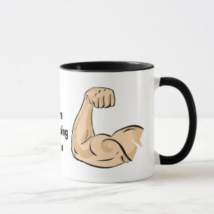 Armmuskulatur Tasse