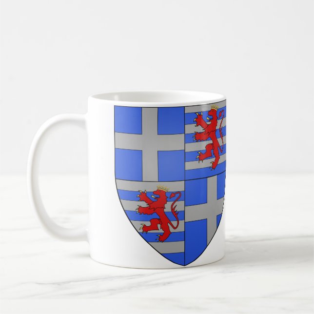 Armoiries Typ de Lusignan Kaffeetasse (Links)