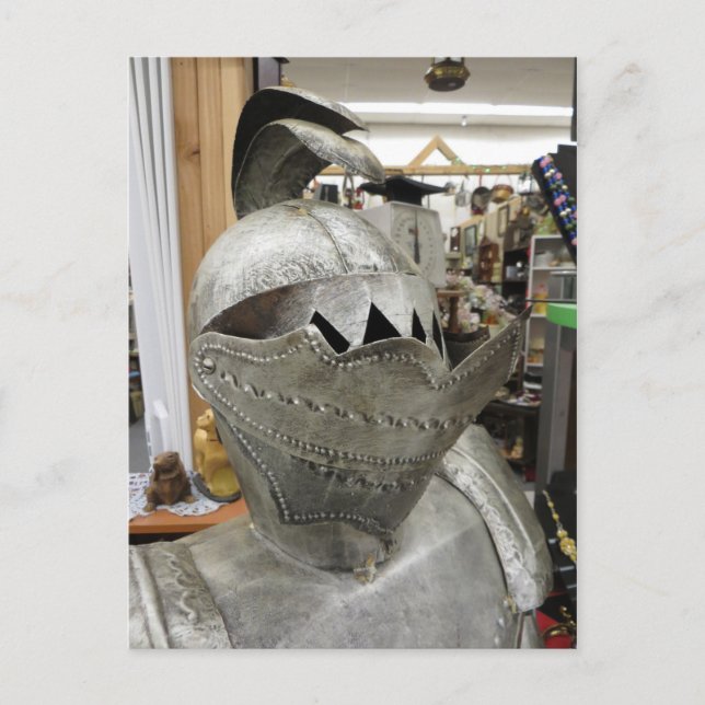 Armor Helmet Postkarte (Vorderseite)
