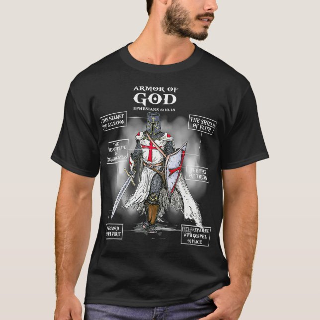 Armor Of God Bible Verse Great Gift For T-Shirt (Vorderseite)