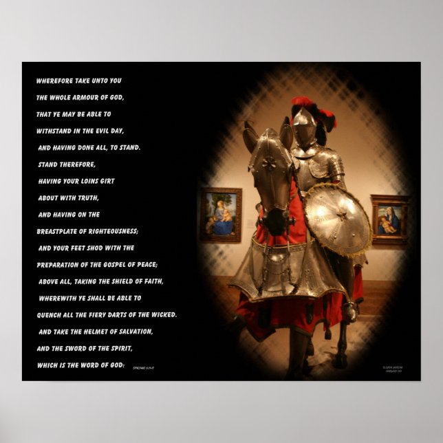 Armor of God Poster or print (Vorne)