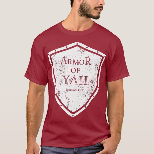 Armor of Yah Hebrew Yahweh Torah Jewish T-Shirt (Vorderseite)