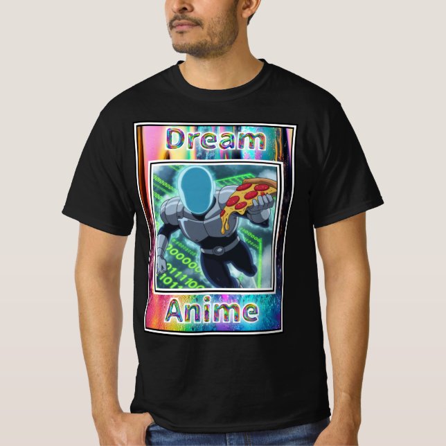 Armor On Dream Anime T-Shirt (Vorderseite)