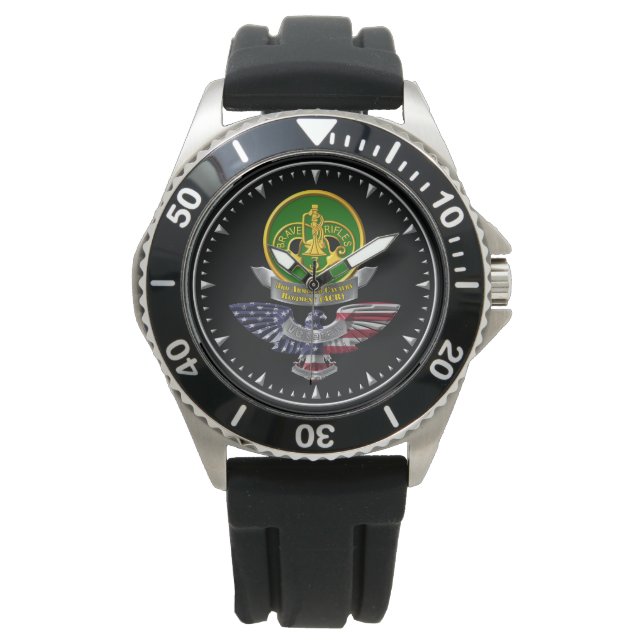 Armored Cavalry Regiment Armbanduhr (Vorderseite)