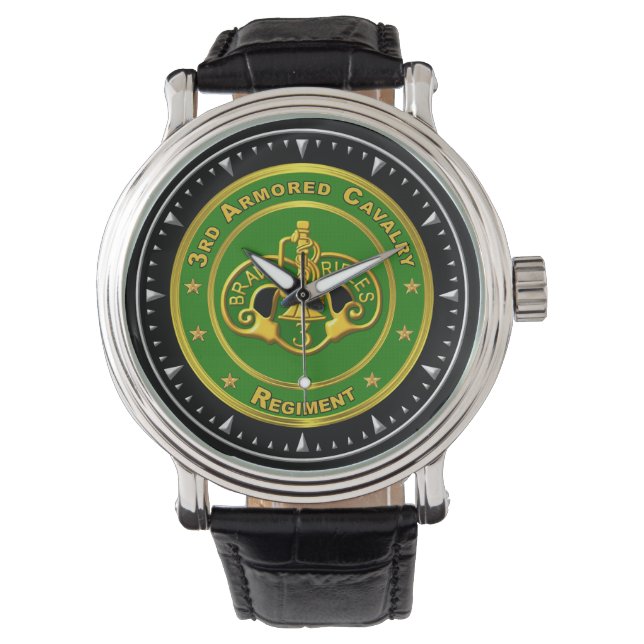 Armored Cavalry Regiment Armbanduhr (Vorderseite)