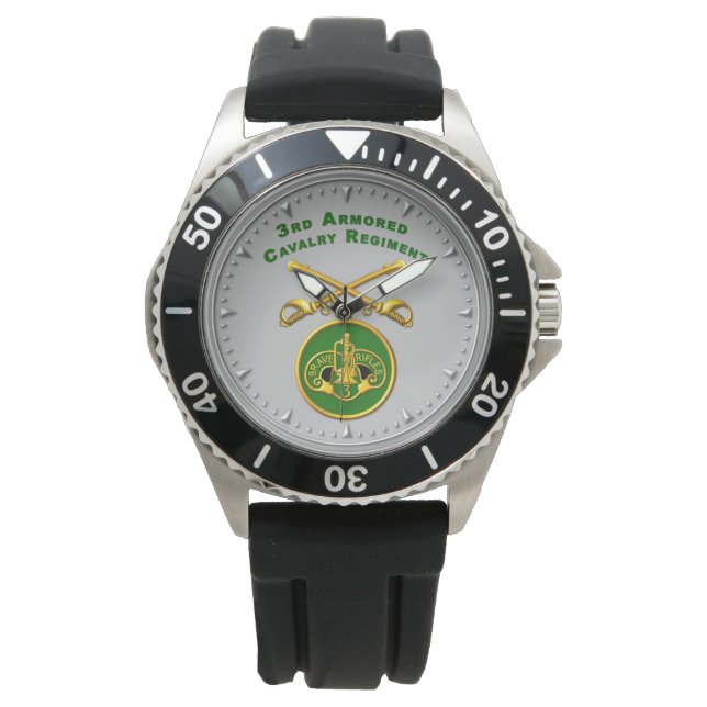 Armored Cavalry Regiment Armbanduhr (Vorderseite)
