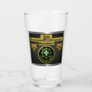 Armored Cavalry Regiment "Immer bereit" Glas