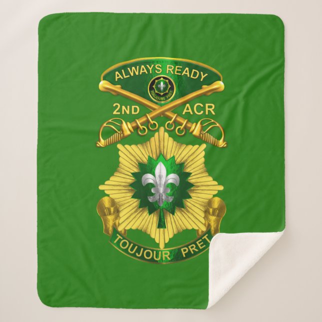 Armored Cavalry Regiment Sherpadecke (Vorderseite)