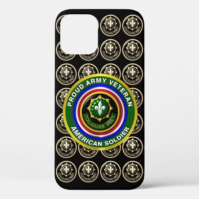 Armored Cavalry Regiment Veteran Case-Mate iPhone Hülle (Rückseite)