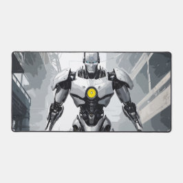 Armored Cyborg Graphic Novel Mecha Gamer Schreibtischunterlage