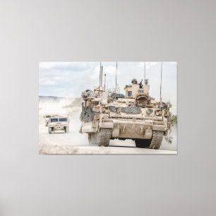 ARMORED PERSONNEL CARRIER - M2 Bradley 40x60 Leinwanddruck