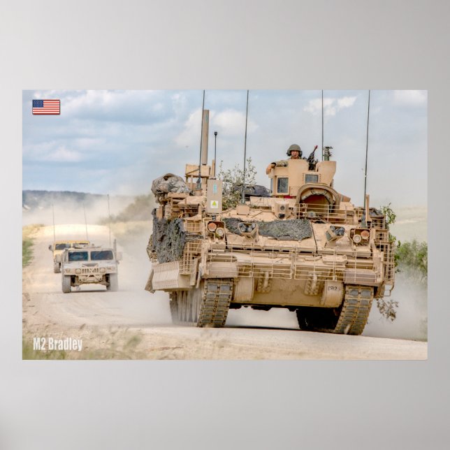 ARMORED PERSONNEL CARRIER - M2 Bradley Poster (Vorne)