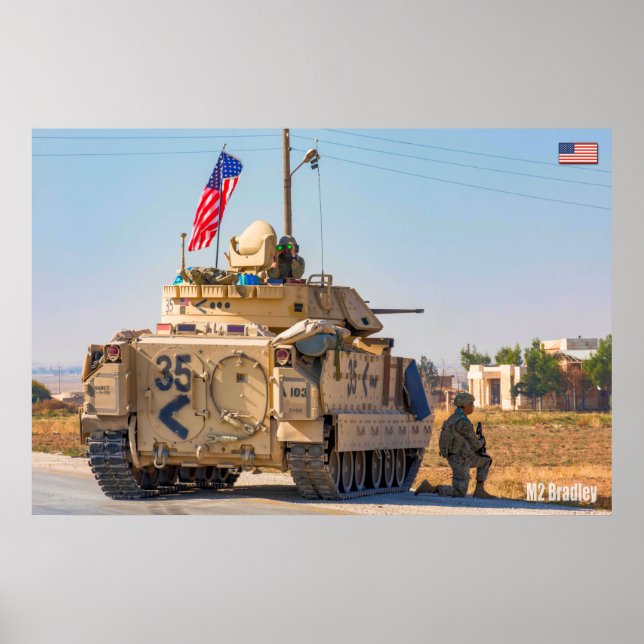 ARMORED PERSONNEL CARRIER - M2 Bradley Poster (Vorne)