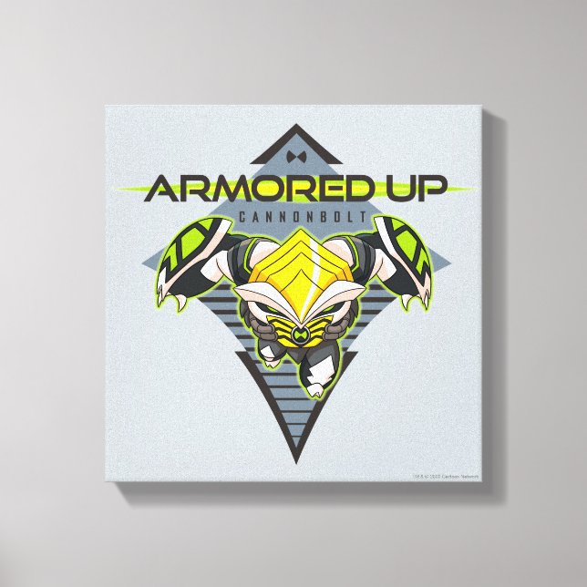 Armored Up - Omni-Kix Cannonbolzen Leinwanddruck (Vorderseite)