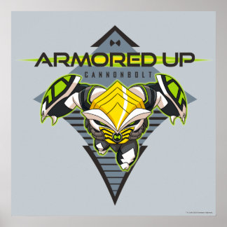 Armored Up - Omni-Kix Cannonbolzen Poster