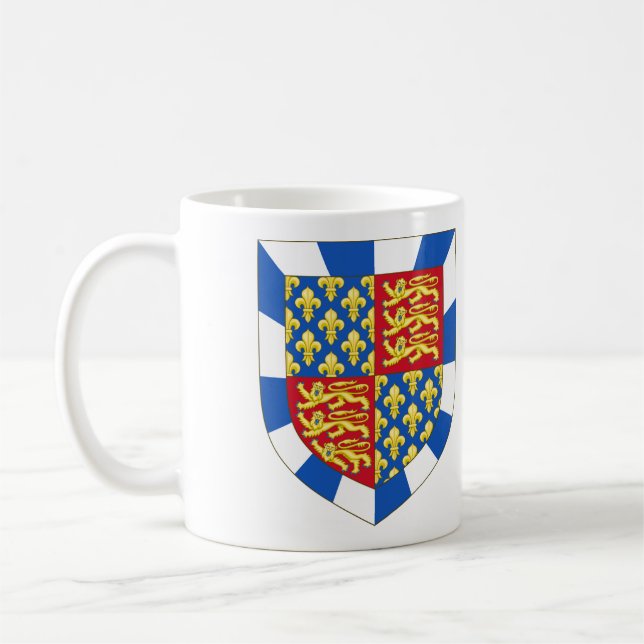 Arms of John Beaufort Coffee Tasse (Links)
