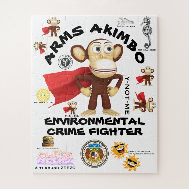 ARMSAKIMBO 2 Kinder Puzzle (Vertikal)