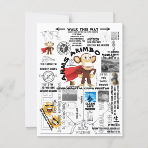 ARMSAKIMBO 2 POSTKARTE