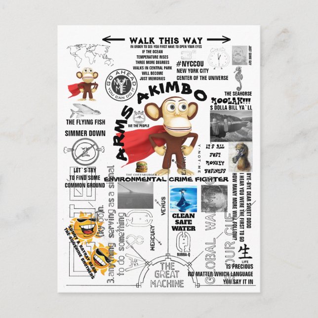 ARMSAKIMBO 2 POSTKARTE (Vorderseite)