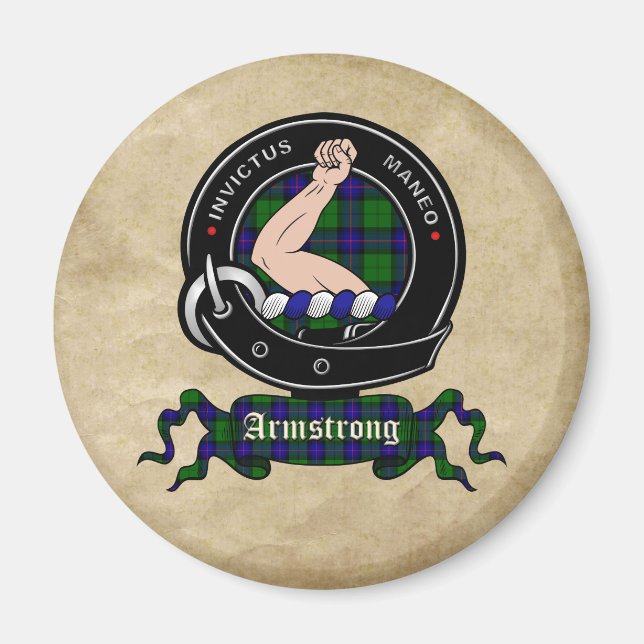 Armstrong Clan Abzeichen Magnete (Vorne)