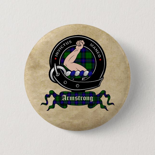 Armstrong-Clan-Abzeichen-Tasten Button (Vorderseite)