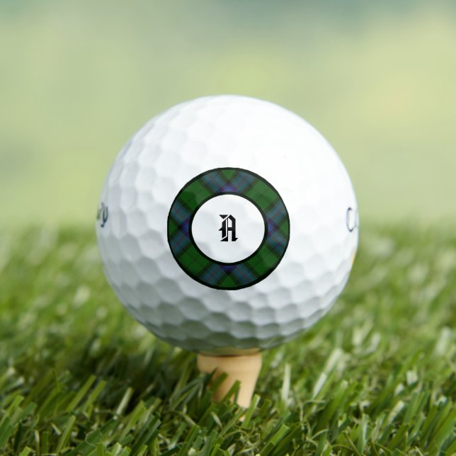 Armstrong Clan Karierte Golfbälle (Insitu T-Shirt)
