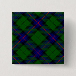 Armstrong Clan Tartan Blau kariert Button