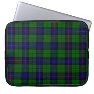 Armstrong Clan Tartan Blau kariert Laptopschutzhülle
