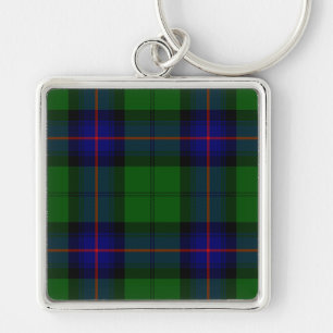 Armstrong Clan Tartan Blau kariert Schlüsselanhänger