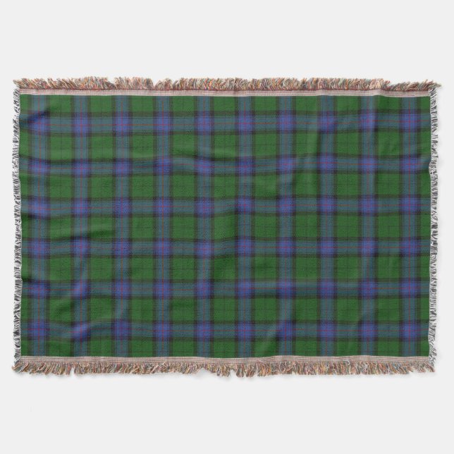 Armstrong-Clan-Tartan-Hochland-Karo Decke (Vorderseite)
