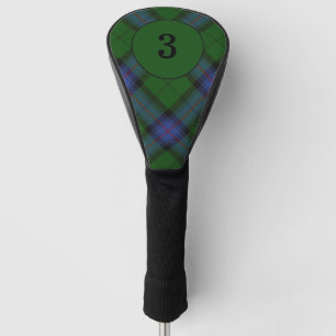 Armstrong Clan Tartan Scottish Kariert Pattern Golf Headcover