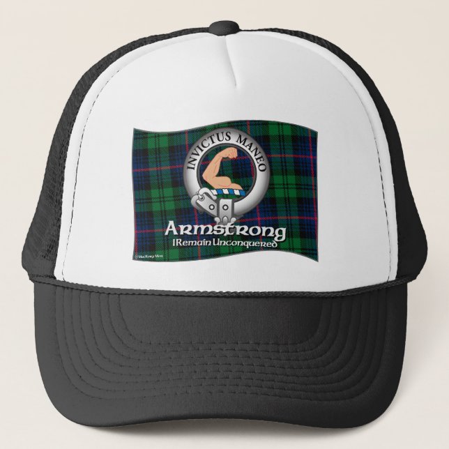 Armstrong-Clan Truckerkappe (Vorderseite)
