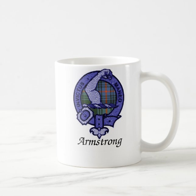 Armstrong-Clan-Wappen Kaffeetasse (Rechts)