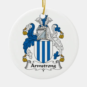 Armstrong-Familienwappen Keramik Ornament