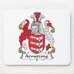 Armstrong-Familienwappen Mousepad