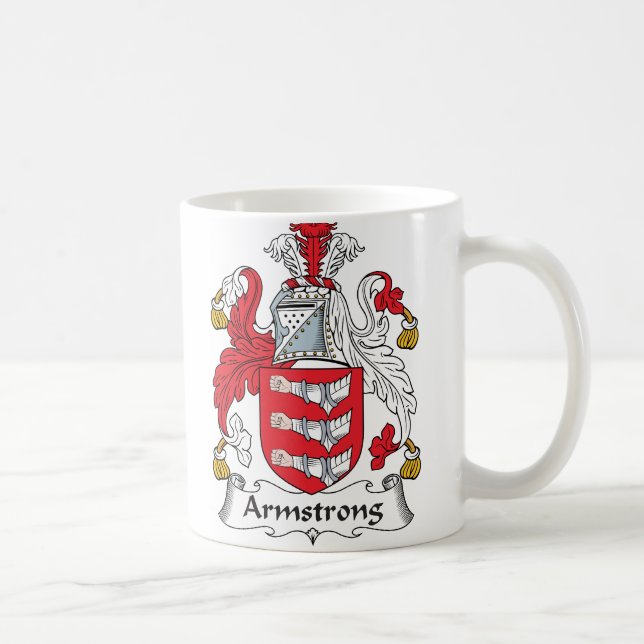 Armstrong-Familienwappen Tasse (Rechts)
