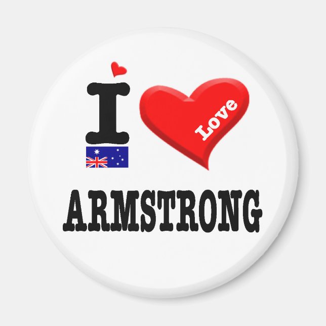 ARMSTRONG - I Liebe Magnet (Vorne)