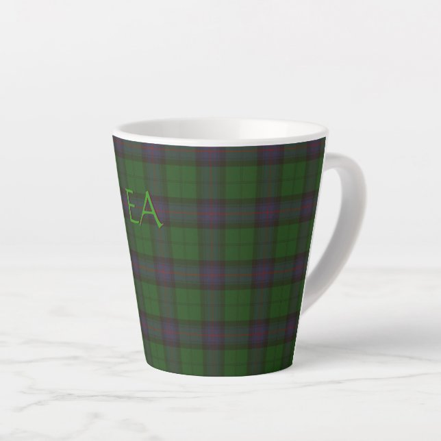 Armstrong Offizieller Clan Tartan mit Ihren Initia Milchtasse (Rechte Ecke)