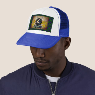Armstrong Scottish Tartan & Abzeichen Trucker Hat Truckerkappe