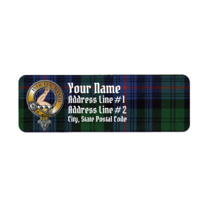 Armstrong Tartan & Abzeichen