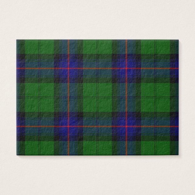Armstrong Tartan blau und grün kariert (Vorderseite)