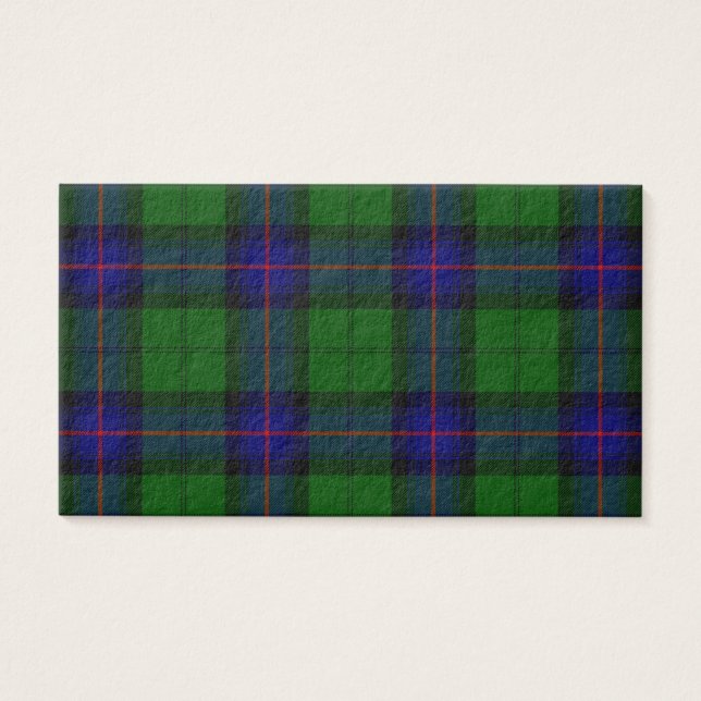 Armstrong Tartan blau und grün kariert (Vorderseite)