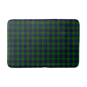 Armstrong Tartan blau und grün kariert Badematte
