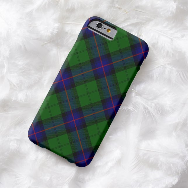 Armstrong Tartan blau und grün kariert Case-Mate iPhone Hülle (Beispiel)