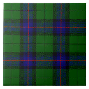 Armstrong Tartan blau und grün kariert Fliese