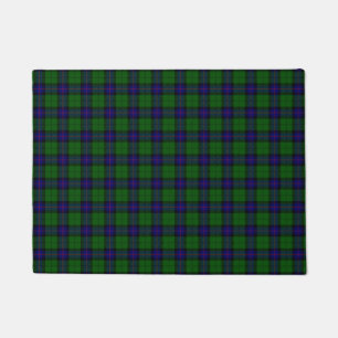 Armstrong Tartan blau und grün kariert Fußmatte