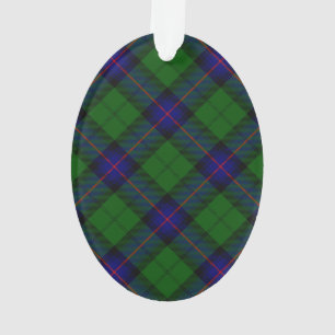 Armstrong Tartan blau und grün kariert Ornament