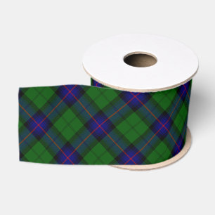 Armstrong Tartan blau und grün kariert Ripsband