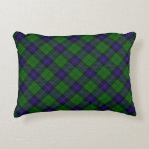 Armstrong Tartan blau und grün kariert Zierkissen